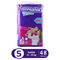 canbebe size 5 48pkg